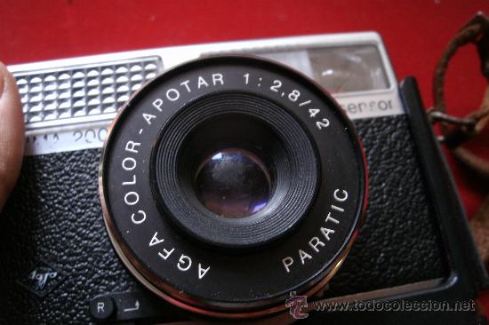 C&aacute;mara de fotos: AGFA OPTIMA 200 sensor...ALEMANIA 1969..EN SU FUNDA ORIGINAL Y FUNCIONANDO - Foto 11