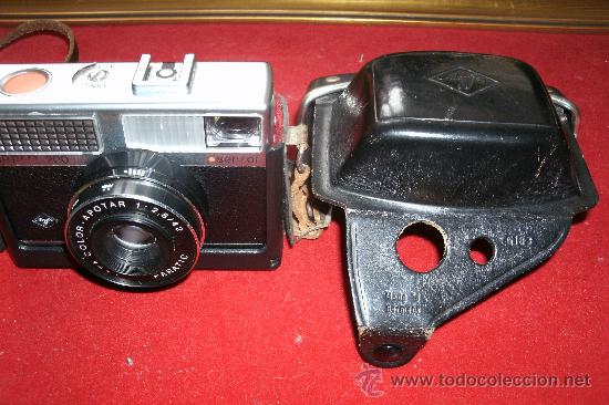 C&aacute;mara de fotos: AGFA OPTIMA 200 sensor...ALEMANIA 1969..EN SU FUNDA ORIGINAL Y FUNCIONANDO - Foto 7