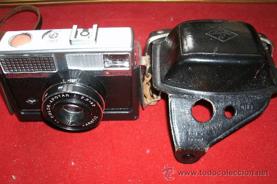 C&aacute;mara de fotos: AGFA OPTIMA 200 sensor...ALEMANIA 1969..EN SU FUNDA ORIGINAL Y FUNCIONANDO - Foto 6