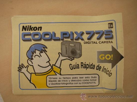 C&aacute;mara de fotos: NIKON COOLPIX 775. CON MUCHOS COMPLEMENTOS. ALGO NO FUNCIONA. - Foto 2