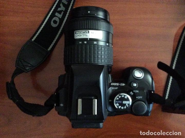 C&aacute;mara de fotos: Equipo Olympus E-500 con 2 objetivos Zuiko de Olympus  y complementos - Foto 2