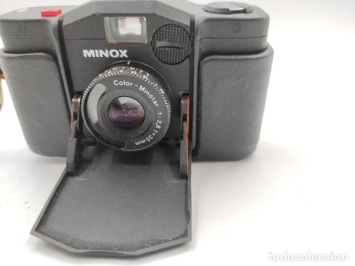 Cámara de fotos: Cámara fotográfica Minox 35 EL, alemana, de la segunda mitad del siglo XX. - Foto 2 - 298453133