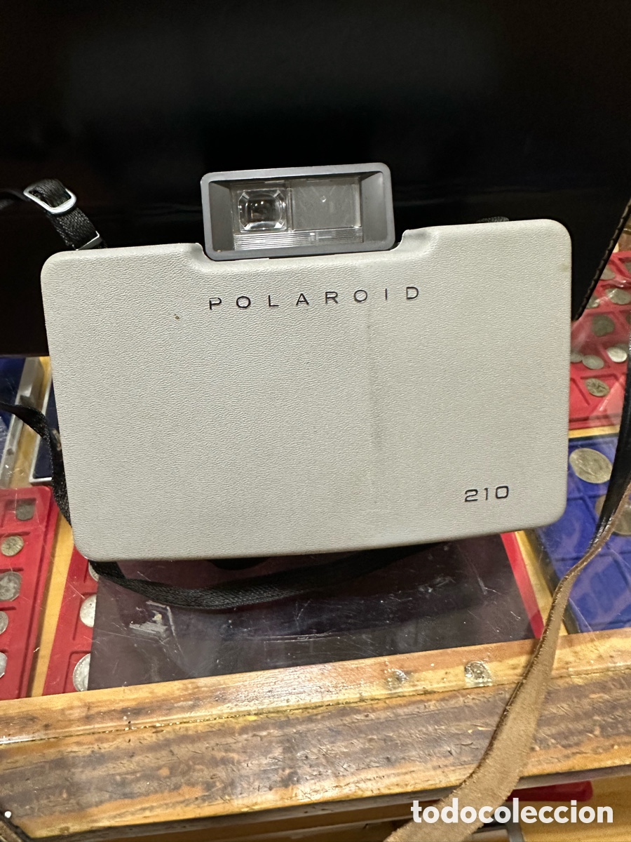 C&aacute;mara de fotos: C&aacute;mara polaroid 210 antigua - Foto 2