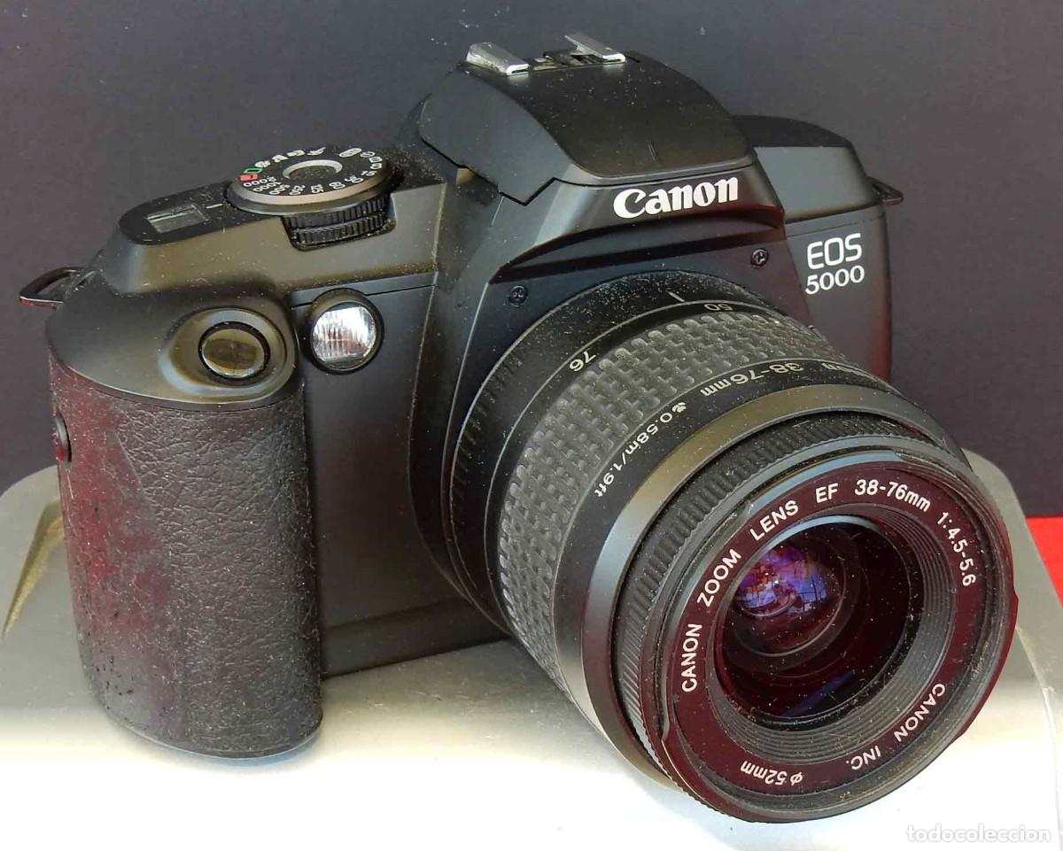 C&aacute;mara de fotos: Camara CANON EOS 5000 - zoom 38/76 - funciona - Foto 2