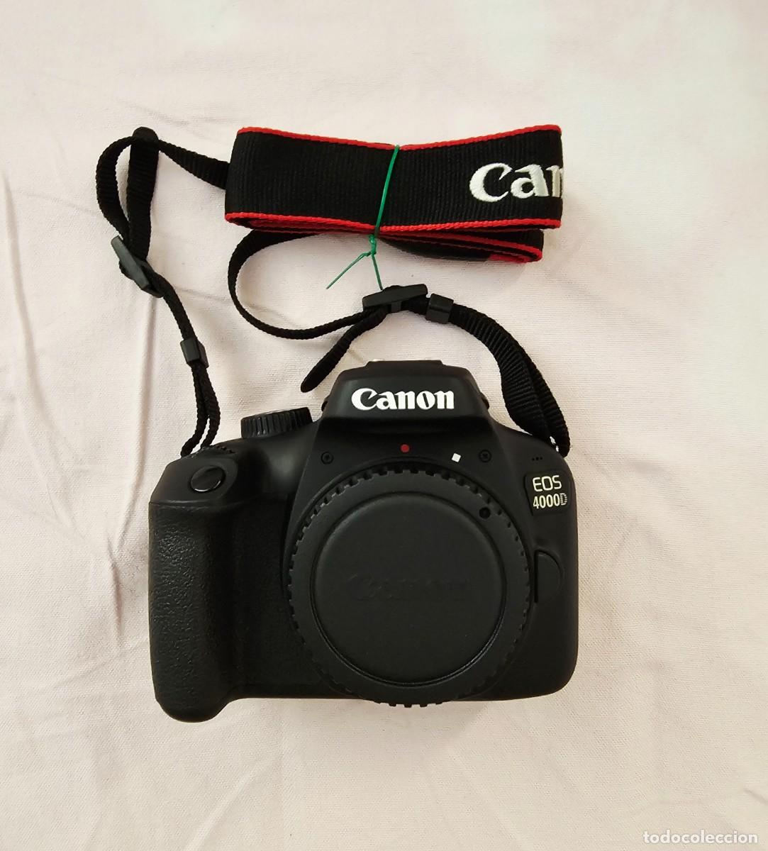 C&aacute;mara de fotos: Canon EOS 4000D negra + extras - Foto 1