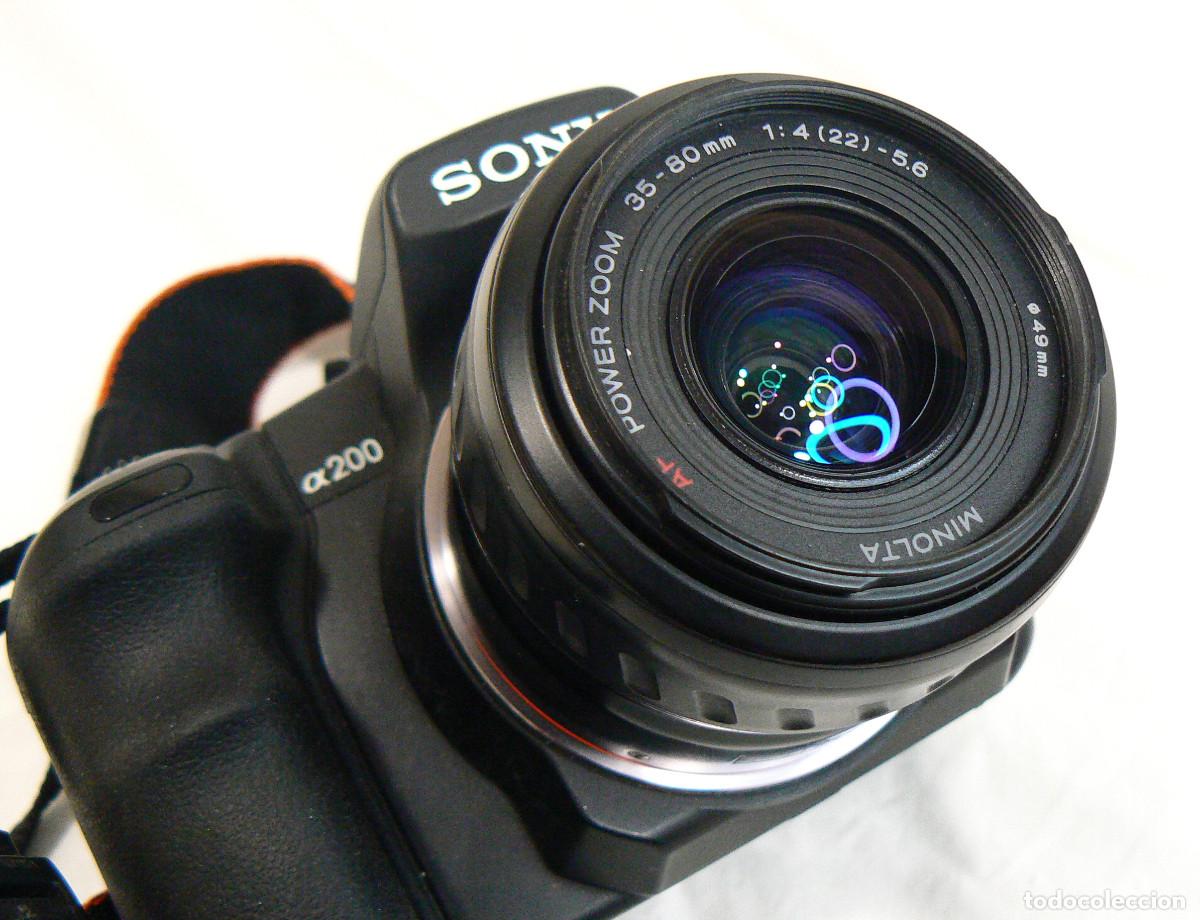 C&aacute;mara de fotos: C&aacute;mara Digital Reflex DSLR, Sony Alpha 200 - Foto 5