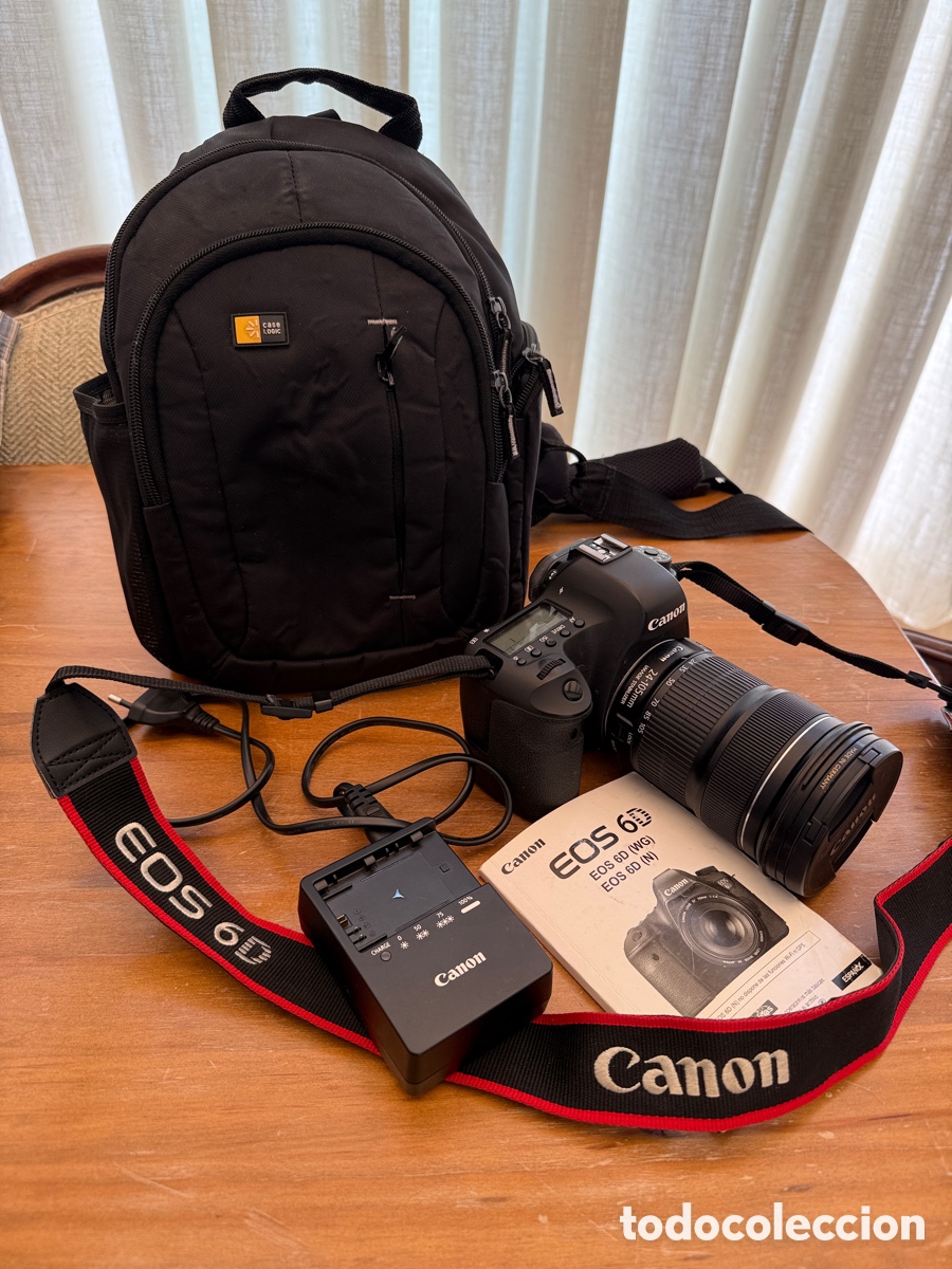 C&aacute;mara de fotos: C&aacute;mara Canon EOS 6D + objetivo 24-105 m