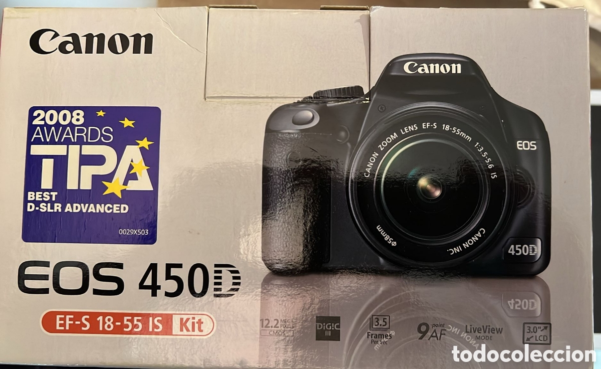 C&aacute;mara de fotos: CAMARA FOTOS CANON EOS 450D