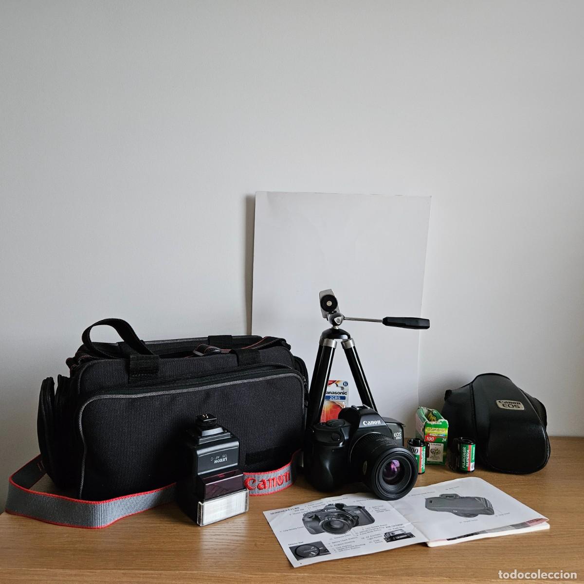 C&aacute;mara de fotos: Lote Fotograf&iacute;a Anal&oacute;gica Canon EOS 850 + Objetivo EF 35-70mm + Extras Coleccionista (Carretes Fuji