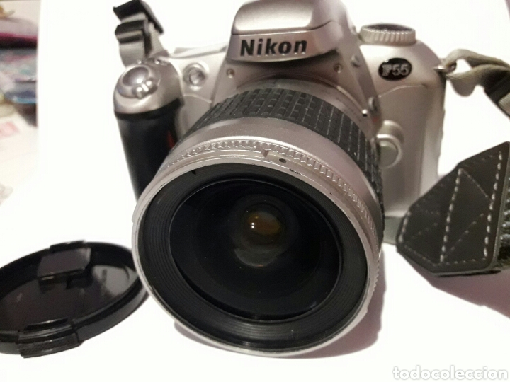 Cámara de fotos: Cámara antigua Nikon F55 con objetivo Nikon AF - Foto 1 - 161672406