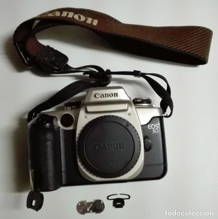 cámara analógica canon eos 50 (cuerpo, embalaje - Comprar Cámaras