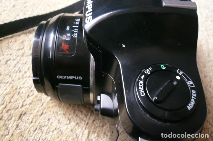 C&aacute;mara de fotos: C&aacute;mara Reflex Anal&oacute;gica OLYMPUS OM 101. Power Focus. Impecable - Foto 9