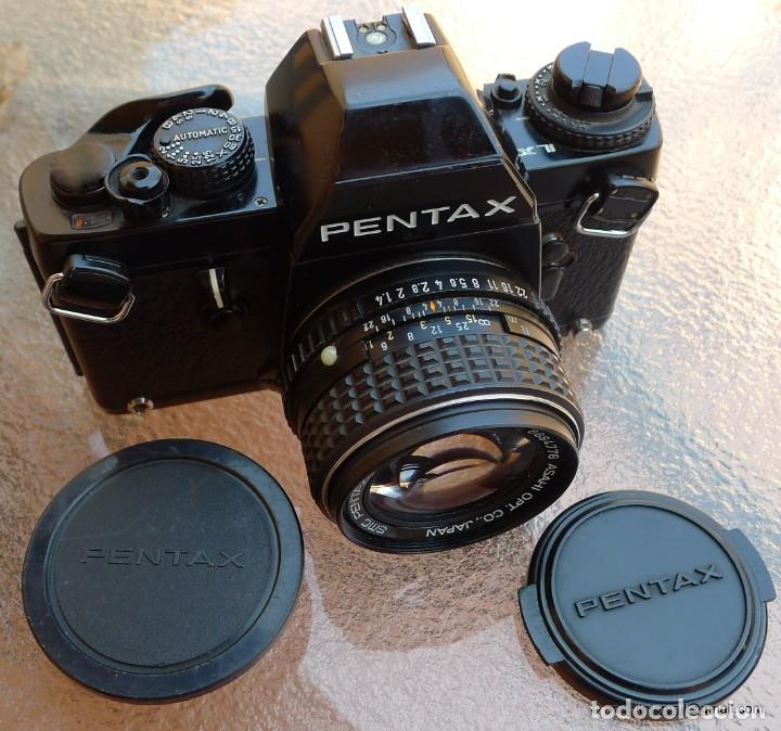 Cámara de fotos: Pentax LX , cuerpo con visor de fotómetro FA1.EQUIPO COMPLETO.50 1,4+135 F/2,5+ 28 F/2,8.+ 2x duplic - Foto 2 - 267768999