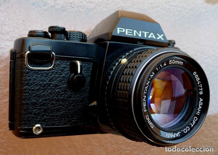 Cámara de fotos: Pentax LX , cuerpo con visor de fotómetro FA1.EQUIPO COMPLETO.50 1,4+135 F/2,5+ 28 F/2,8.+ 2x duplic - Foto 3 - 267768999