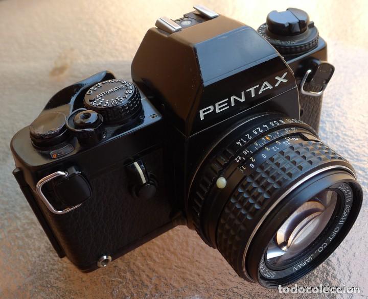 Cámara de fotos: Pentax LX , cuerpo con visor de fotómetro FA1.EQUIPO COMPLETO.50 1,4+135 F/2,5+ 28 F/2,8.+ 2x duplic - Foto 9 - 267768999