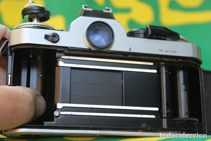 C&aacute;mara de fotos: Cuerpo Nikon FE (silver) - Foto 5