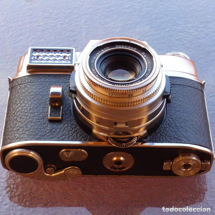 Cámara de fotos: Kodak Retina Reflex III, Lente Schneider Kreutznacht.Impecable. - Foto 3 - 304431713