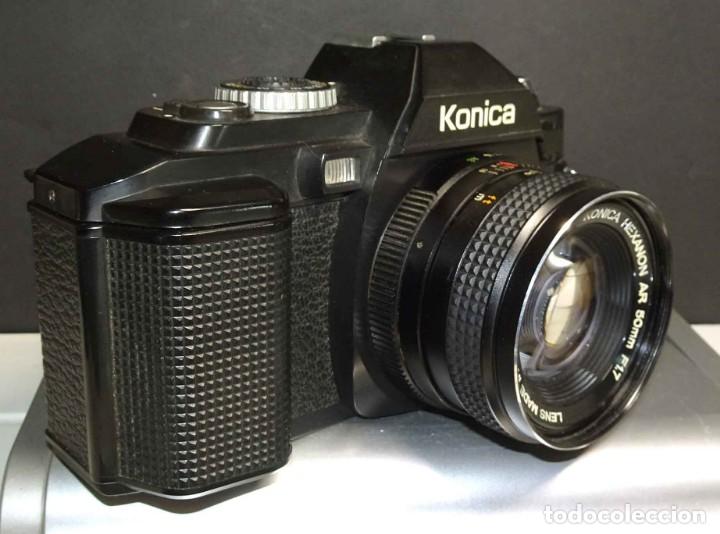 C&aacute;mara de fotos: C&aacute;mara KONICA FS-1 con Hexanon 1.7/50mm - Foto 2