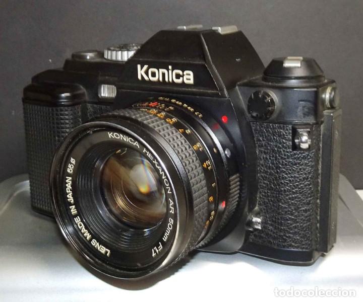 C&aacute;mara de fotos: C&aacute;mara KONICA FS-1 con Hexanon 1.7/50mm - Foto 3