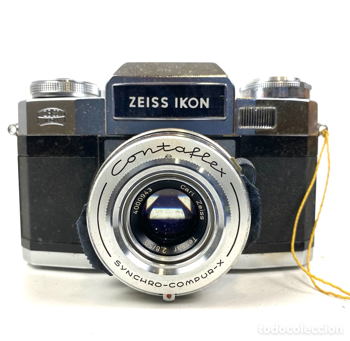 C&aacute;mara de fotos: CAMARA ZEISS IKON CONTAFLEX SYNCHRO-COMPUR. con funda - Foto 1