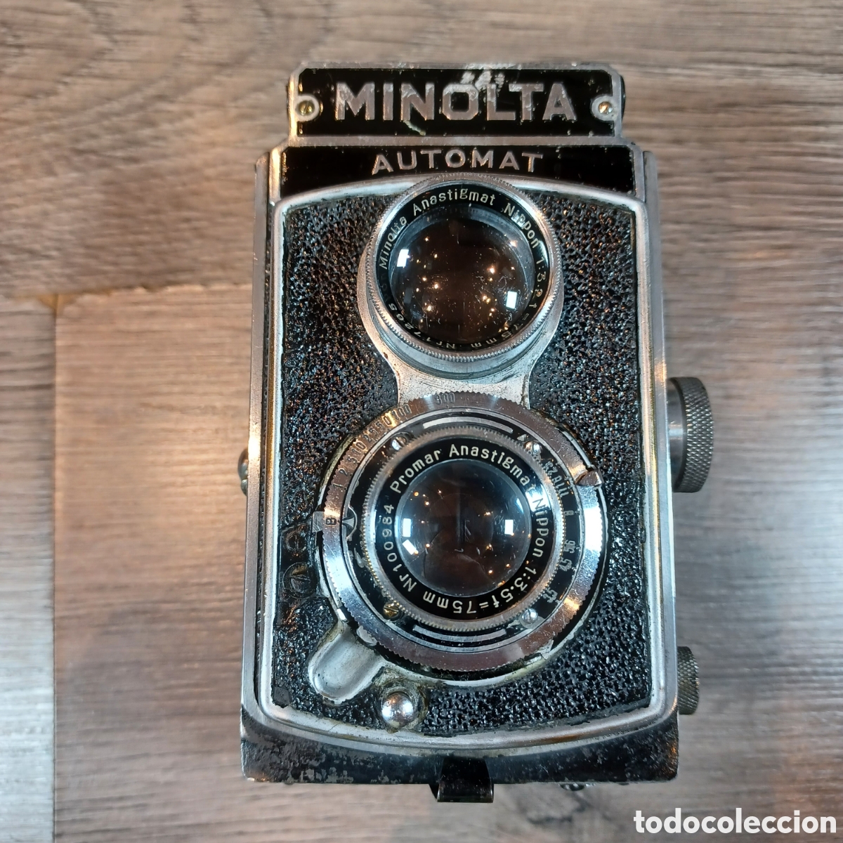 C&aacute;mara de fotos: TLR japonesa Minolta Automat - Foto 2