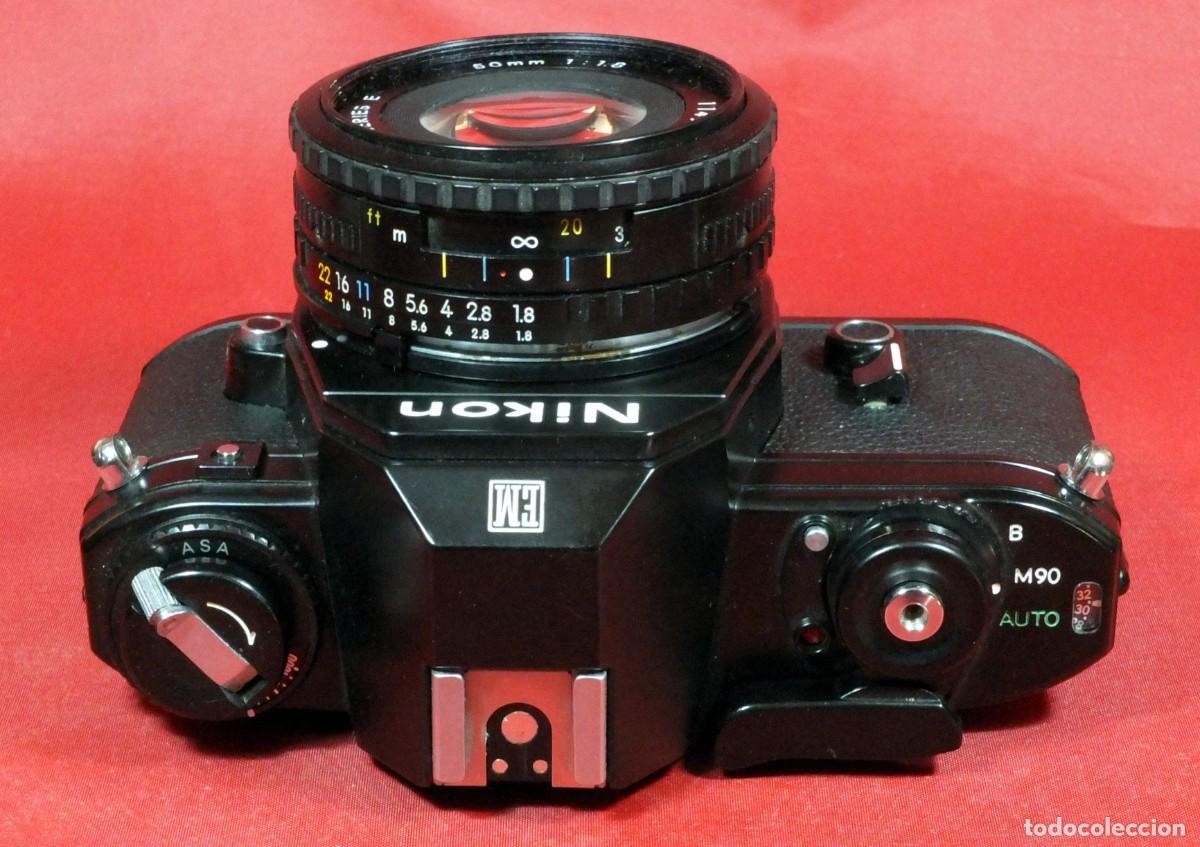 C&aacute;mara de fotos: NIKON EM, con objetivo con enfoque bloqueado - Foto 6