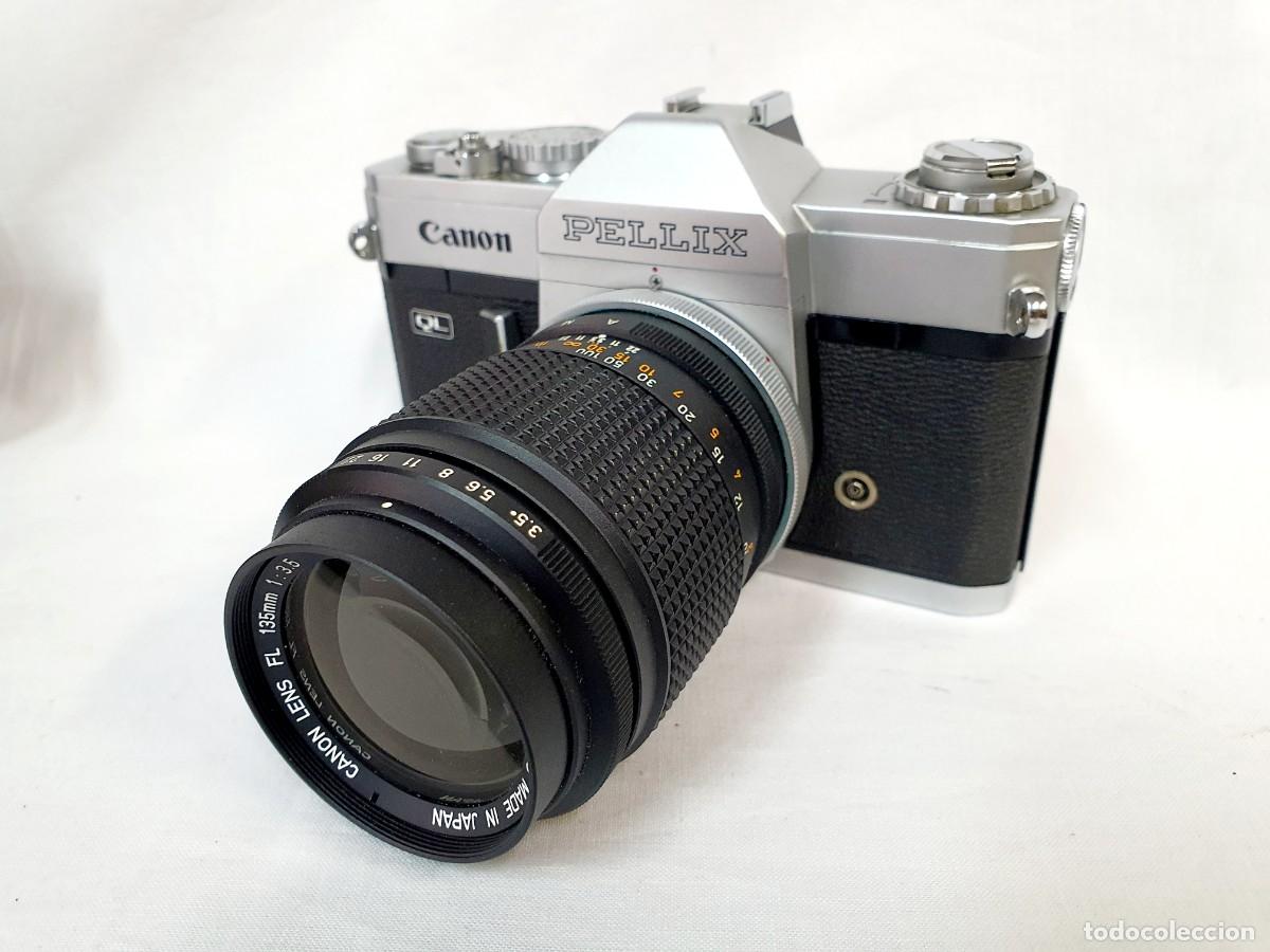 C&aacute;mara de fotos: Canon Pellix QL, excelente estado, 1968. - Foto 2