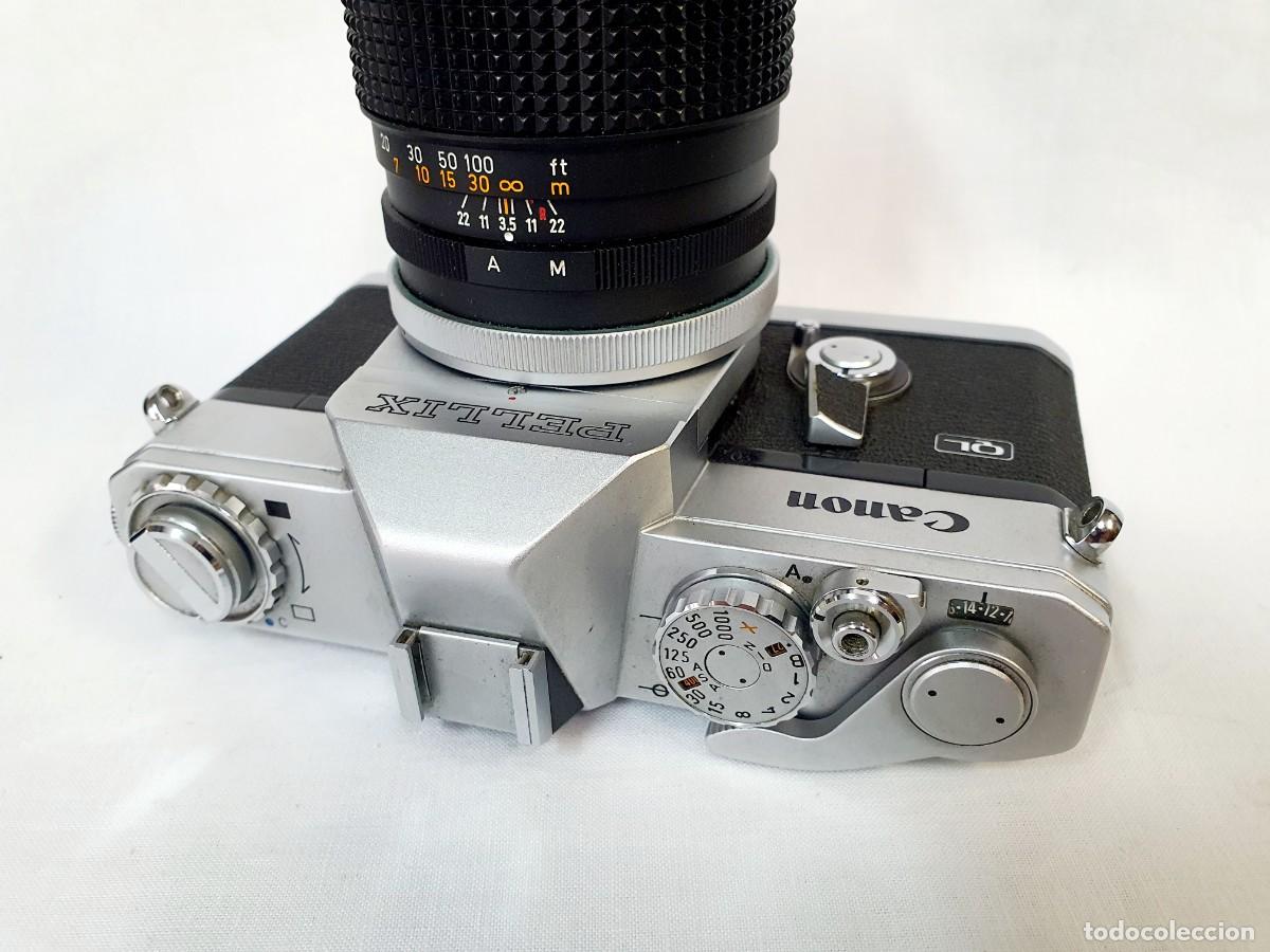 C&aacute;mara de fotos: Canon Pellix QL, excelente estado, 1968. - Foto 6