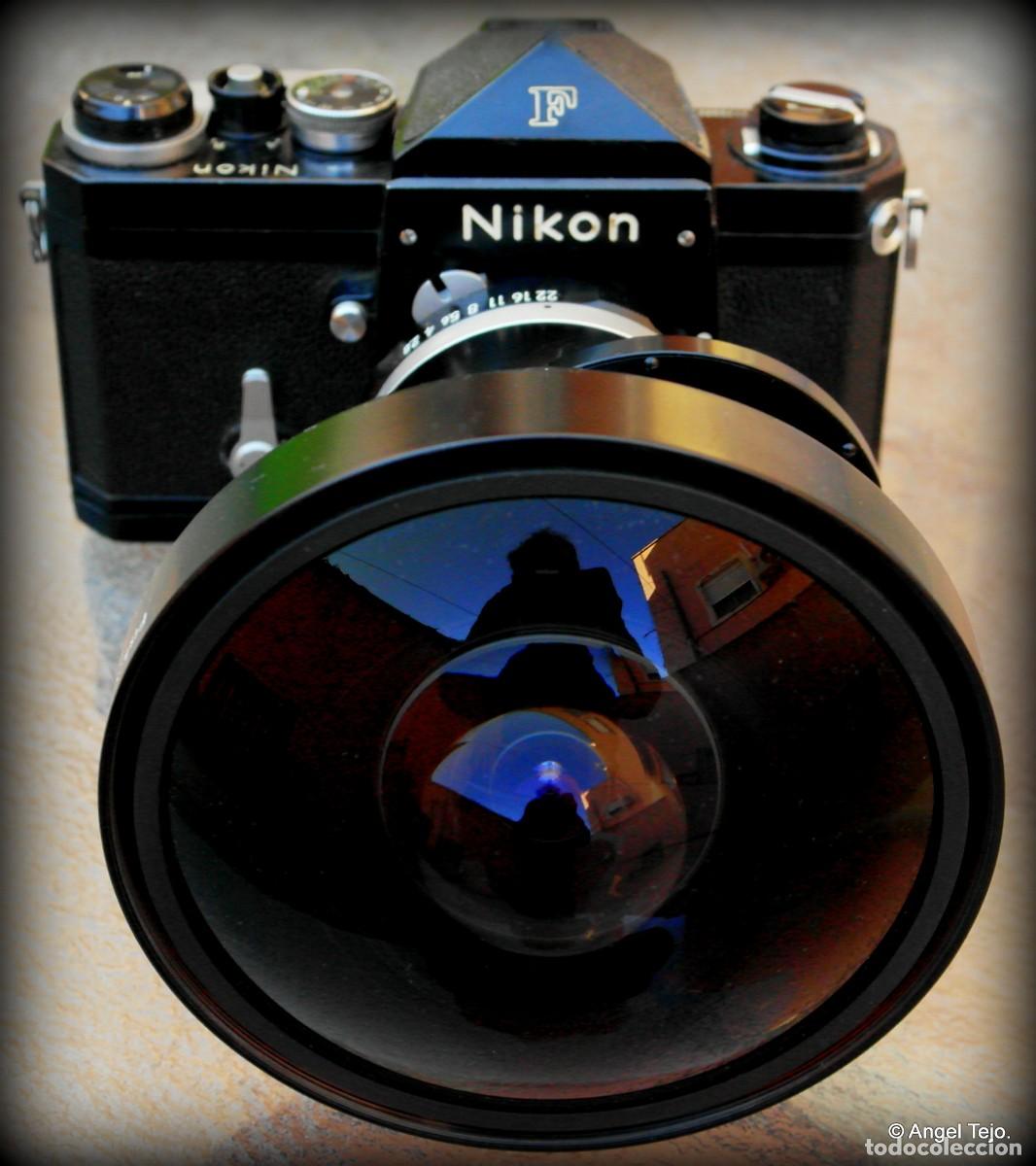 C&aacute;mara de fotos: Nikon F Black con Fish Eye Nikon. - Foto 1