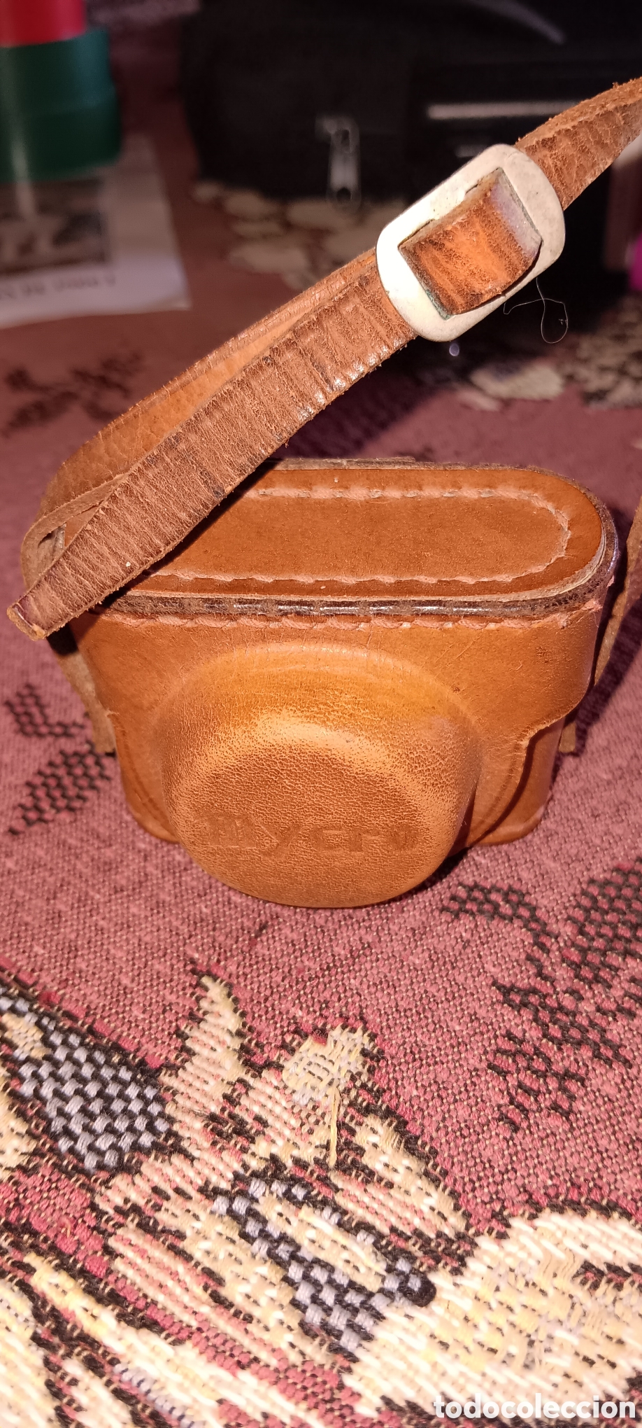 C&aacute;mara de fotos: C&aacute;mara reflex Mycro con funda de cuero original - Foto 2