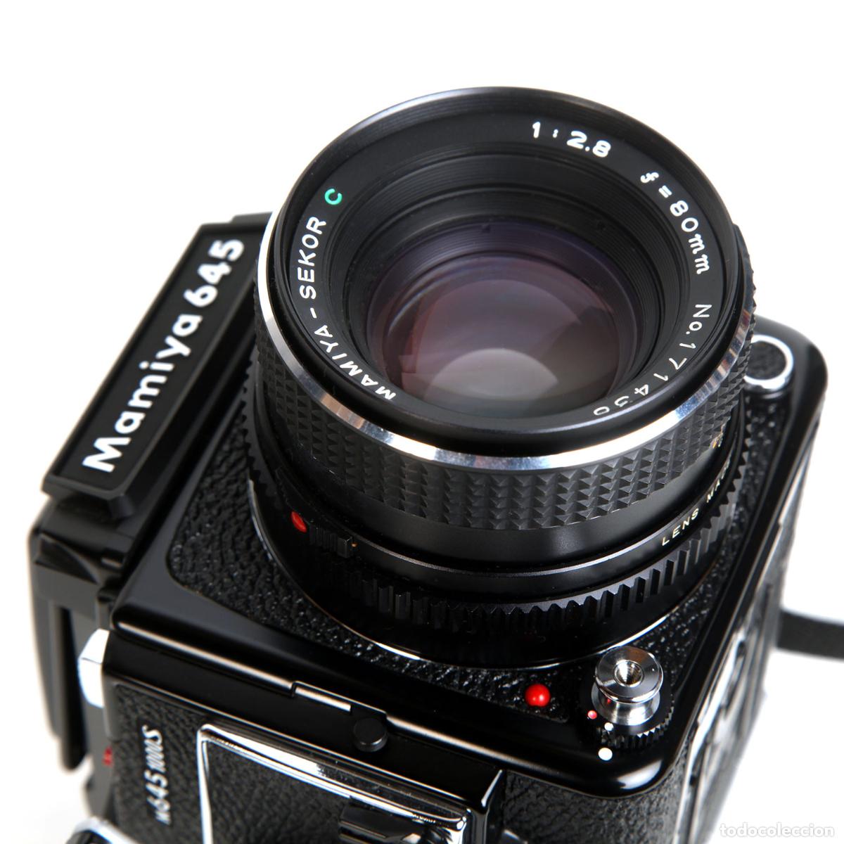C&aacute;mara de fotos: MAMIYA M645 1000S + SEKOR 80MM/2.8 - FORMATO MEDIO 4,5X6 CM - IMPECABLE - FUNCIONA