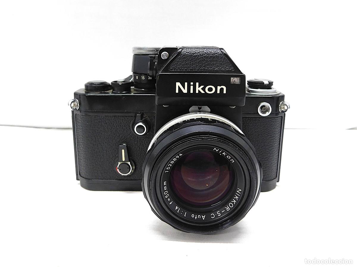 C&aacute;mara de fotos: NIKON F2 NEGRA - CON VARIOS OBJETIVOS - Foto 2