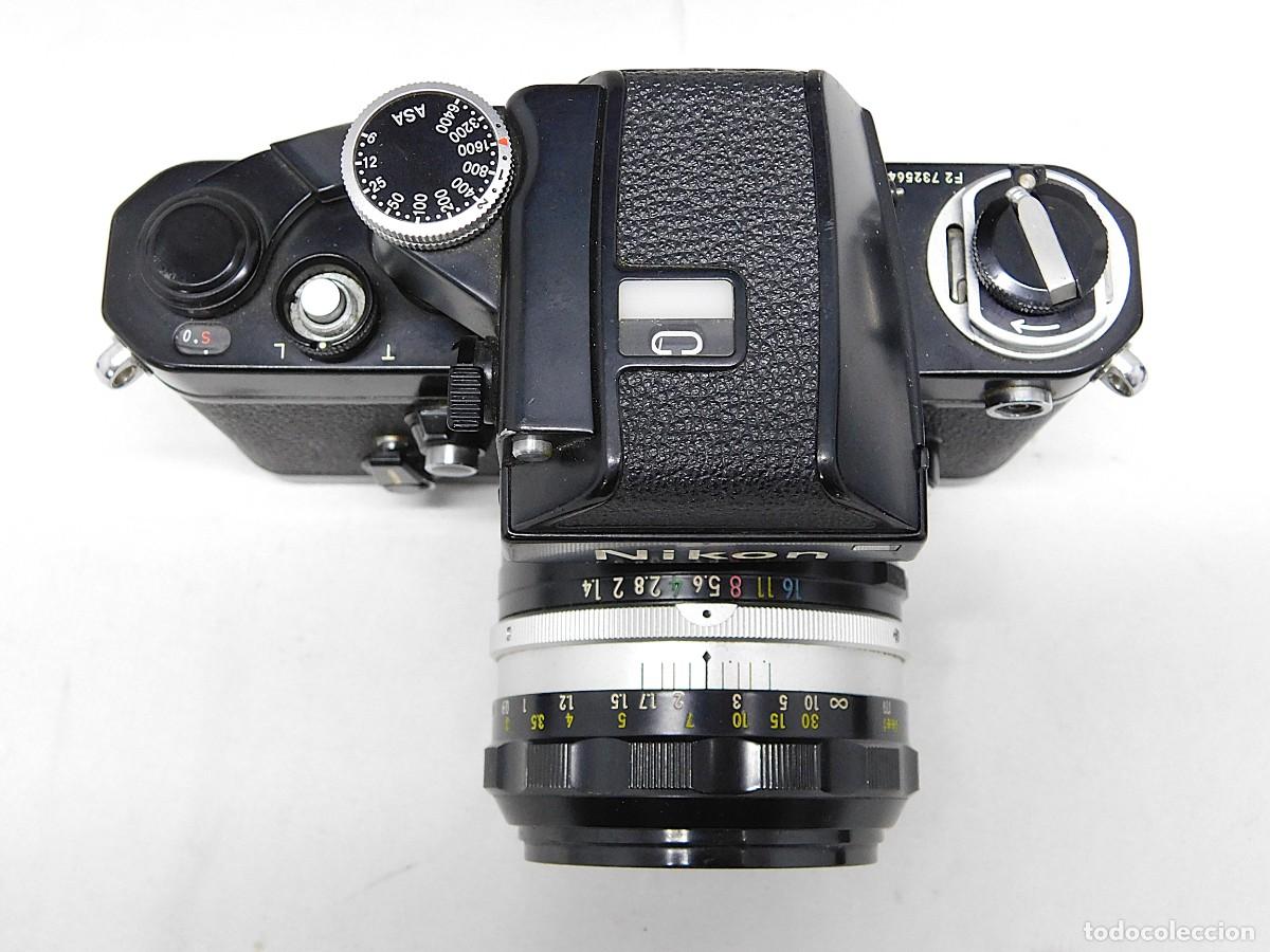 C&aacute;mara de fotos: NIKON F2 NEGRA - CON VARIOS OBJETIVOS - Foto 5