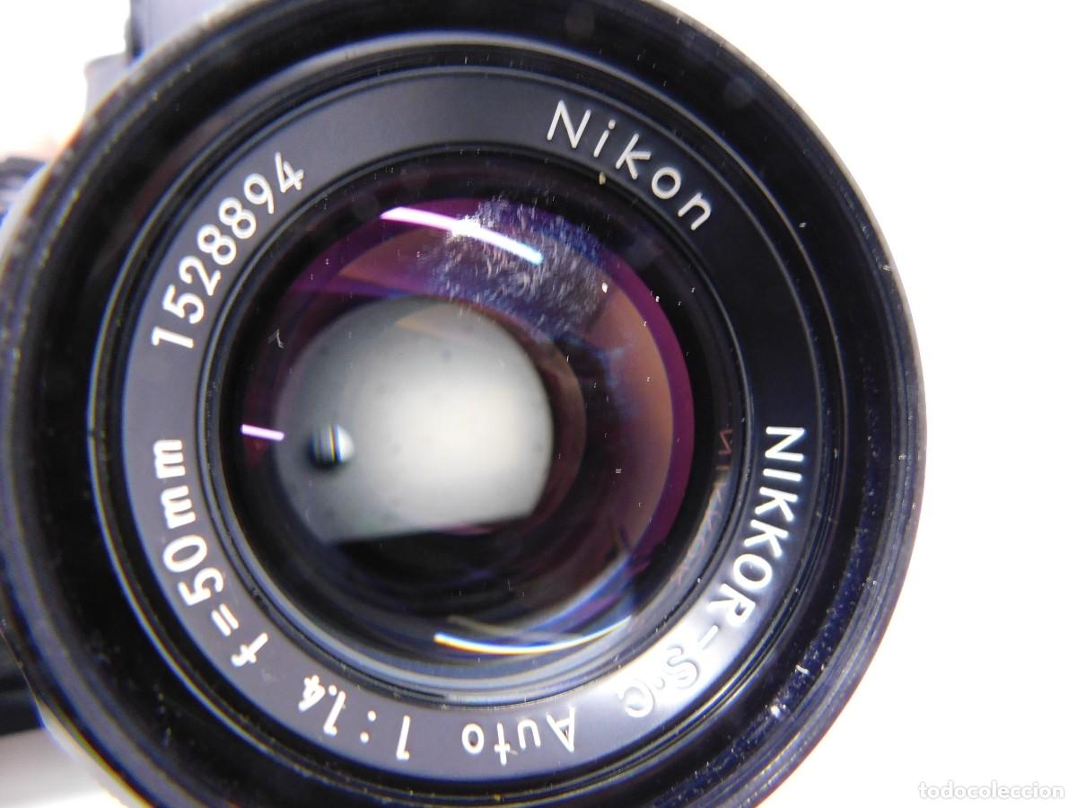C&aacute;mara de fotos: NIKON F2 NEGRA - CON VARIOS OBJETIVOS - Foto 14