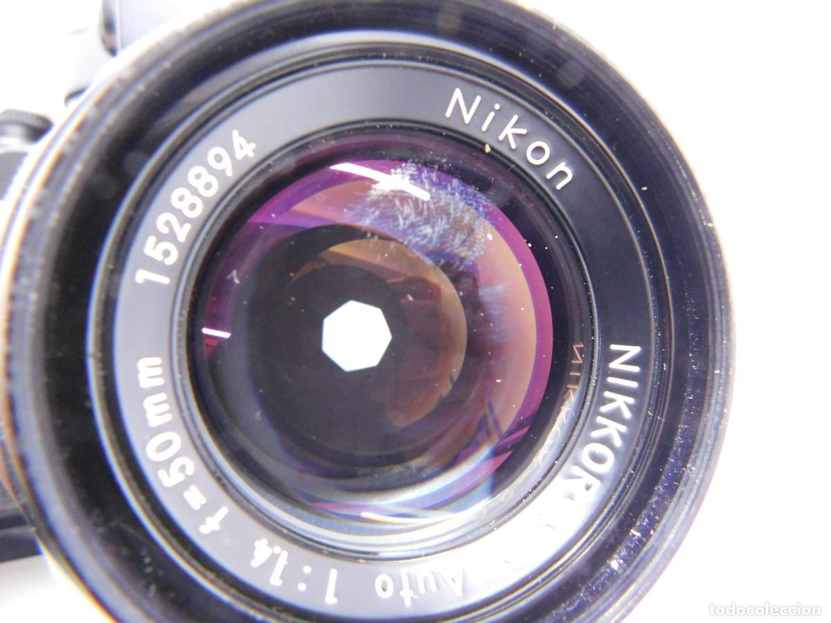 C&aacute;mara de fotos: NIKON F2 NEGRA - CON VARIOS OBJETIVOS - Foto 15
