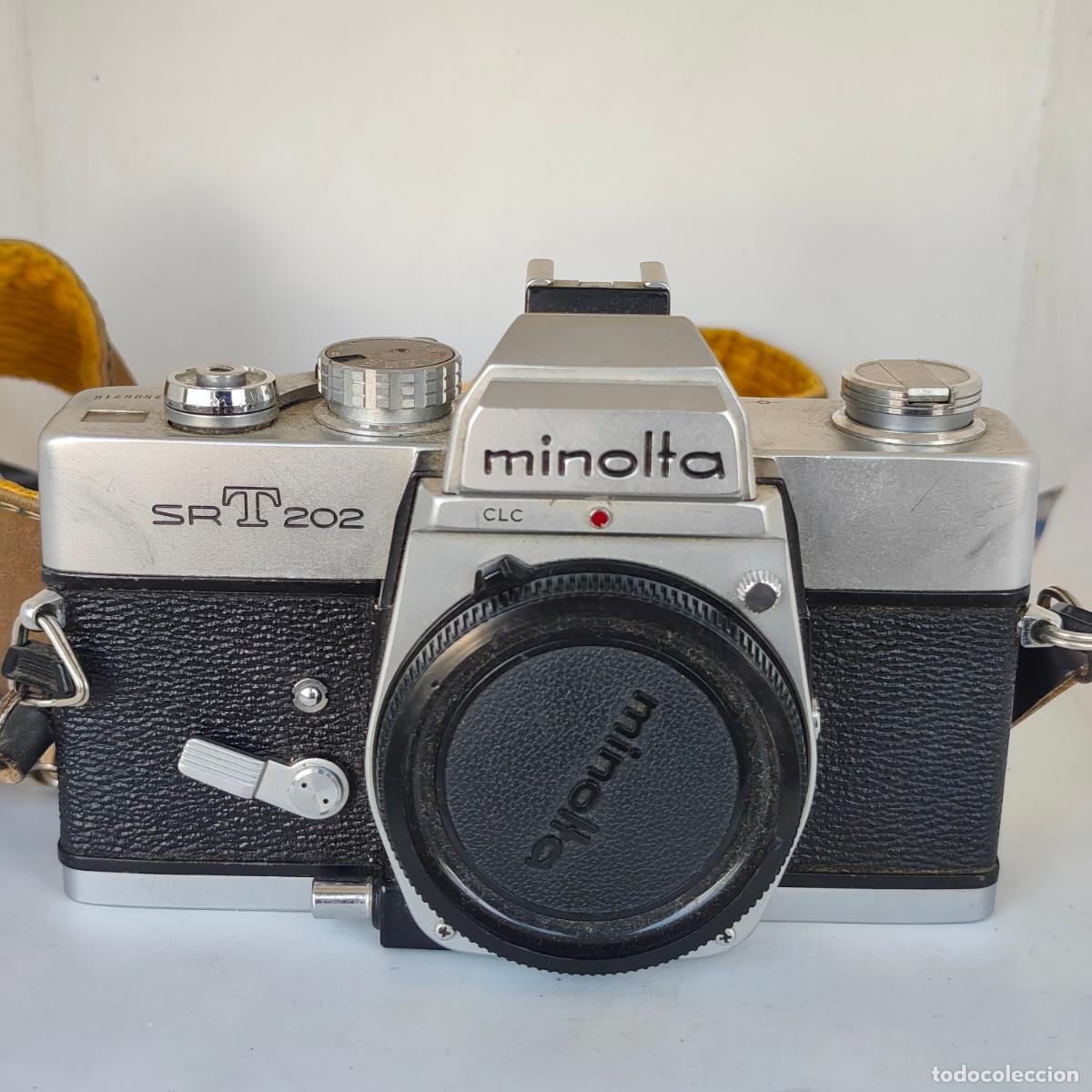 C&aacute;mara de fotos: Minolta SR-T 202 &ndash; C&aacute;mara R&eacute;flex Anal&oacute;gica Cl&aacute;sica de 35 mm