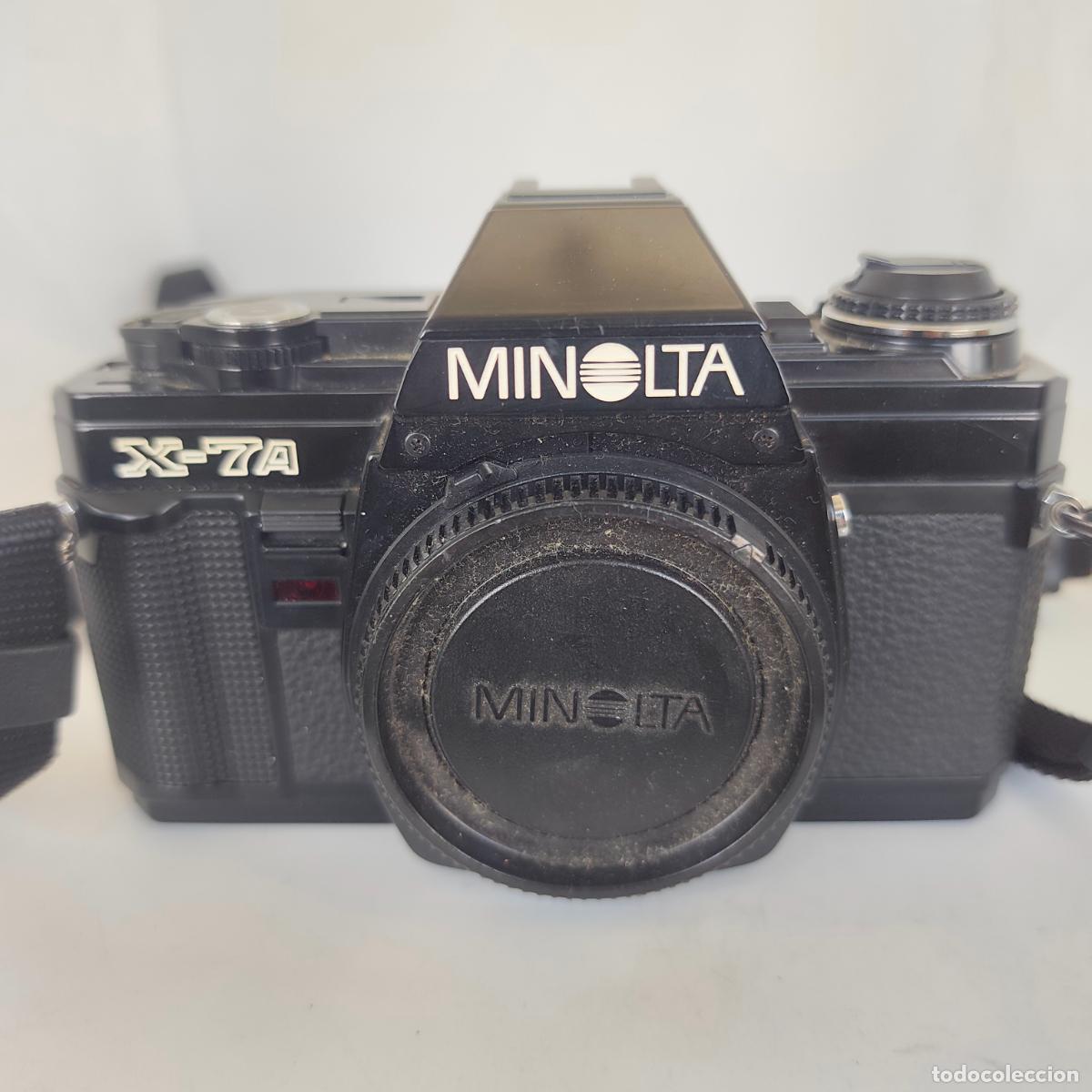 C&aacute;mara de fotos: Minolta X-7A &ndash; C&aacute;mara r&eacute;flex anal&oacute;gica 35mm