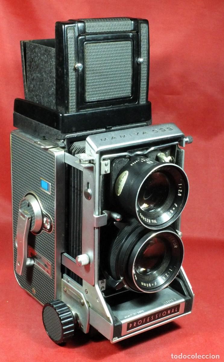 C&aacute;mara de fotos: MAMIYA C33 Professional- R&eacute;flex de dos objetivos intercambiables, de colecci&oacute;n
