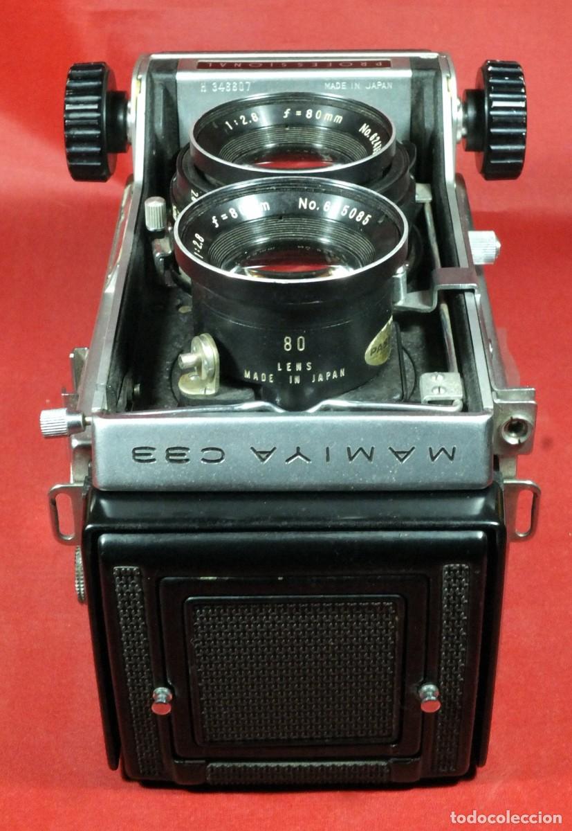C&aacute;mara de fotos: MAMIYA C33 Professional- R&eacute;flex de dos objetivos intercambiables, de colecci&oacute;n - Foto 8
