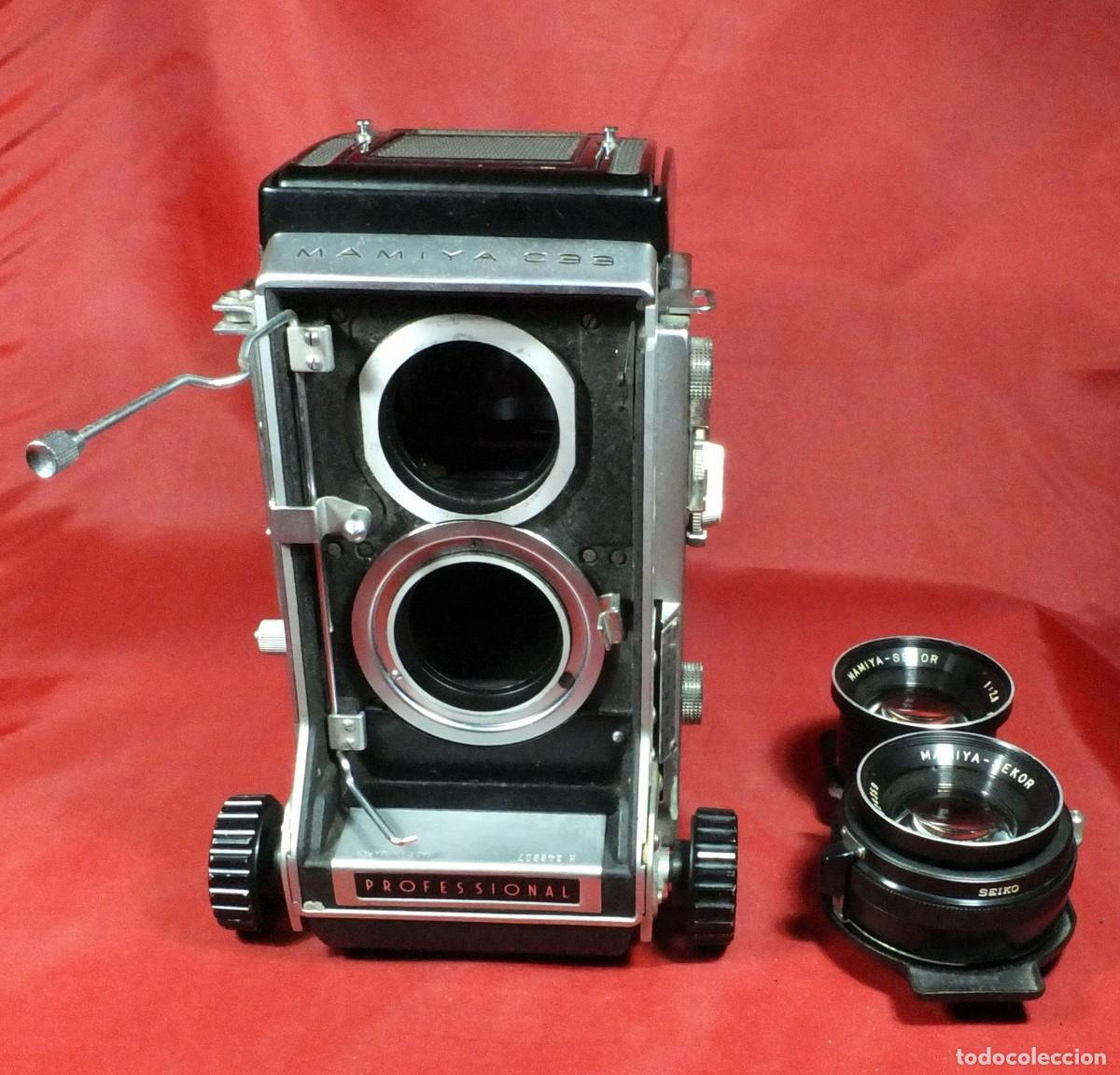 C&aacute;mara de fotos: MAMIYA C33 Professional- R&eacute;flex de dos objetivos intercambiables, de colecci&oacute;n - Foto 10