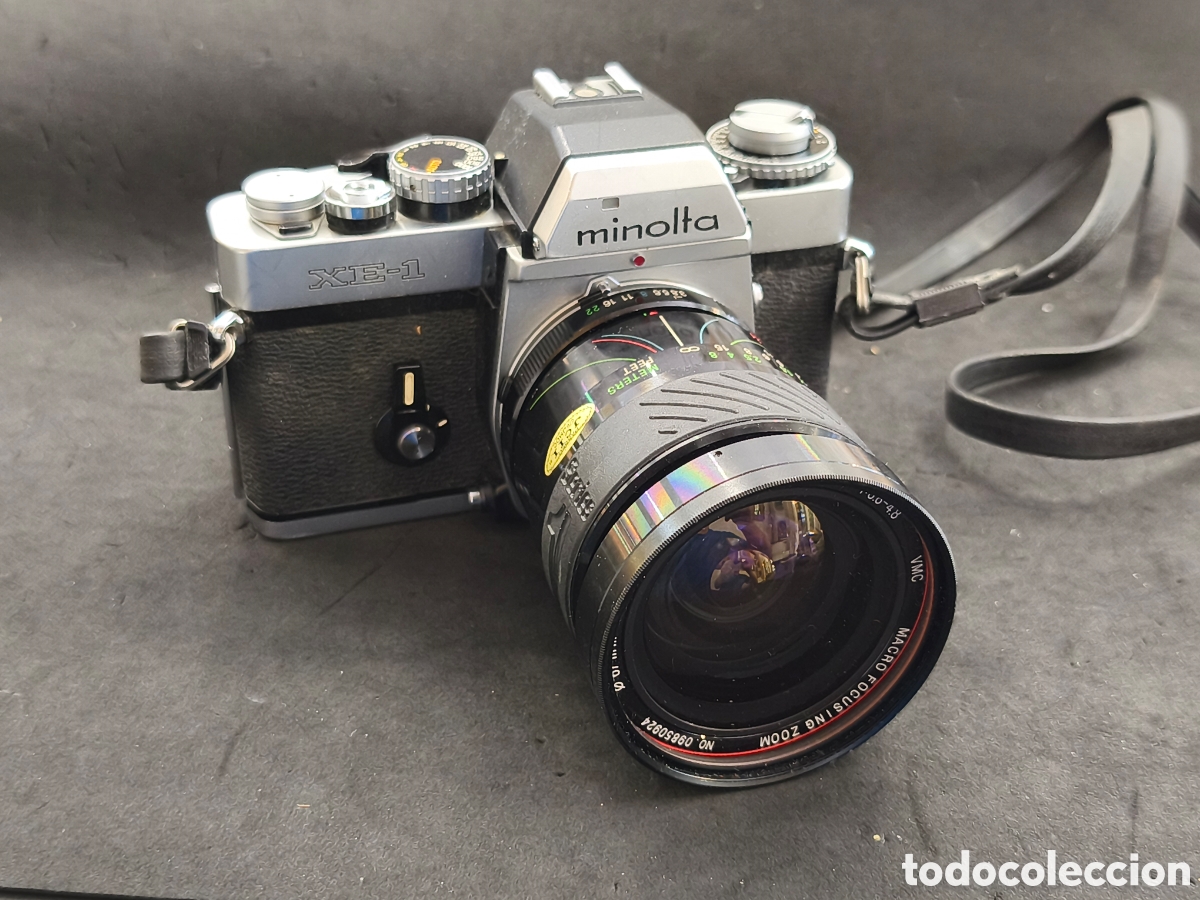 Fotokamera: Minolta XE-1 objetivo Kenko 67mm