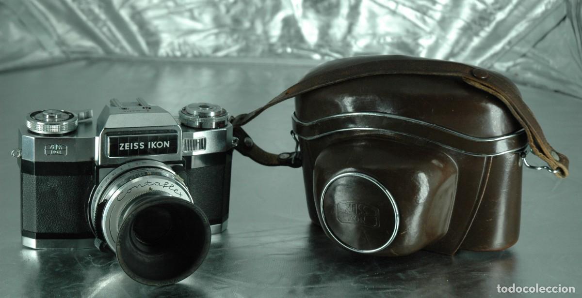 C&acirc;maras de fotos: CAMARA CONTAFLEX SUPER BC Con objetivo Tessar 2,8 de 50mm