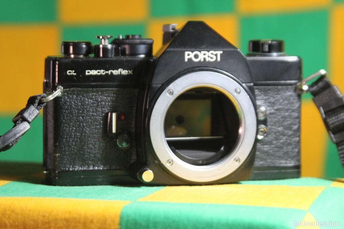 C&aacute;mara de fotos: C&aacute;mara Porst Compact Reflex (rosca 42mm) m&aacute;s correa.