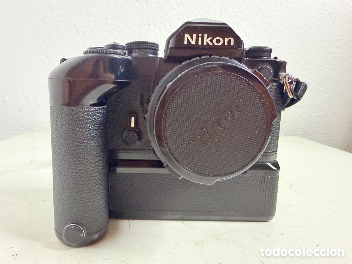C&aacute;mara de fotos: Nikon FM Camera & Nikon MD-12 Usado Sin Comprobar. - Foto 4