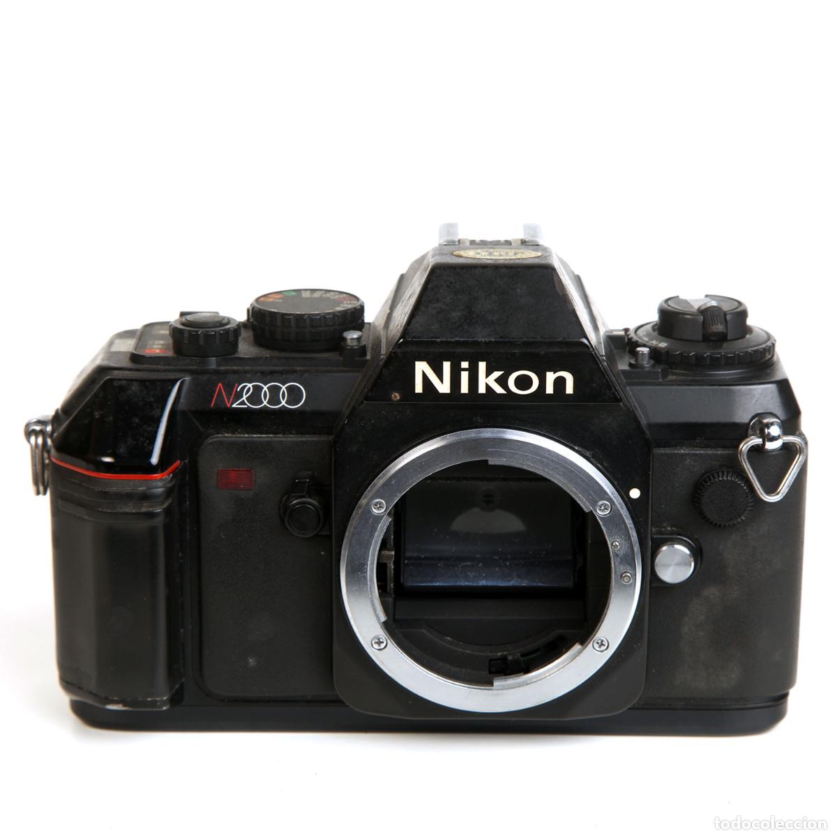 C&aacute;mara de fotos: NIKON N2000 + RESPALDO NIKON MF-19 - MOTORIZADA - FUNCIONA - Foto 7