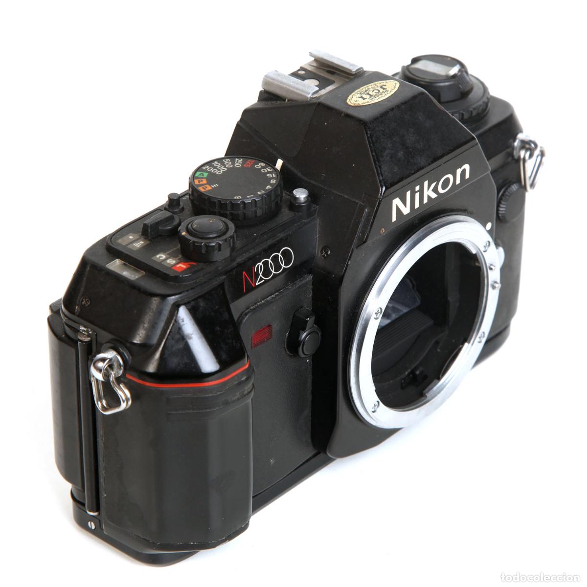 C&aacute;mara de fotos: NIKON N2000 + RESPALDO NIKON MF-19 - MOTORIZADA - FUNCIONA - Foto 8