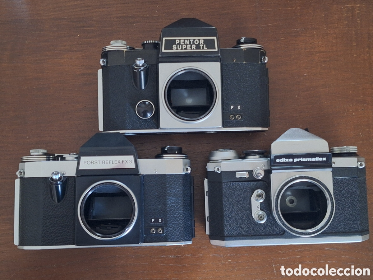 C&aacute;mara de fotos: Lotes de tres c&aacute;maras M42 - Foto 2
