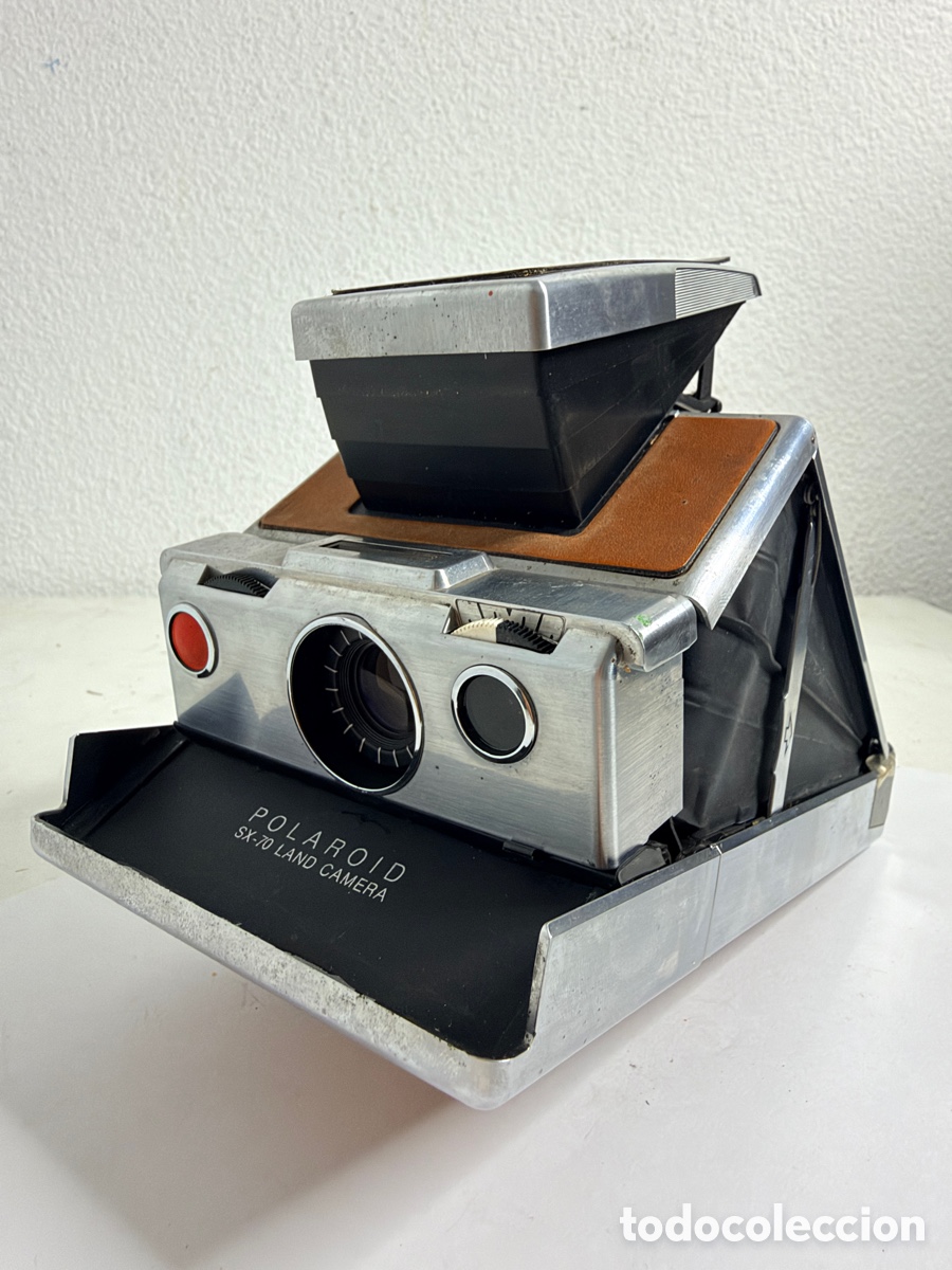 C&aacute;mara de fotos: Polaroid SX-70 Land Camera sin comprobar funcionamiento - Foto 5