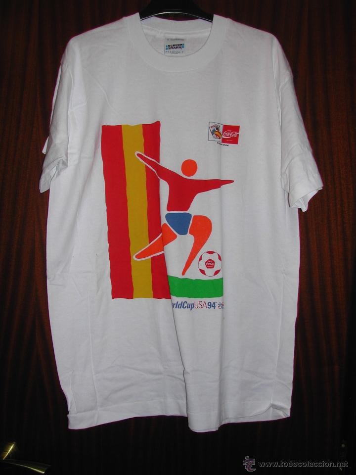 vintage camiseta coca cola - world cup 94 - - Compra venta en todocoleccion