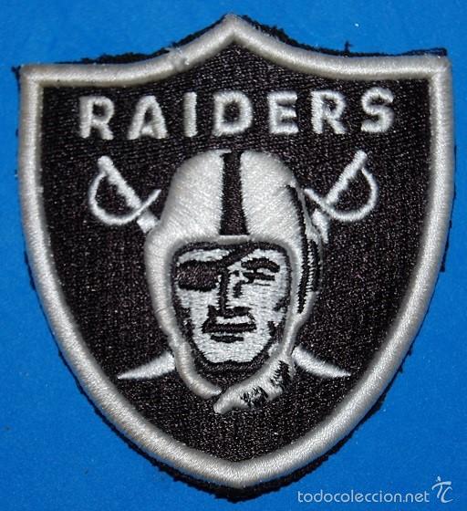Coleccionismo deportivo: EMBLEMA PARCHE RAIDERS - Foto 1